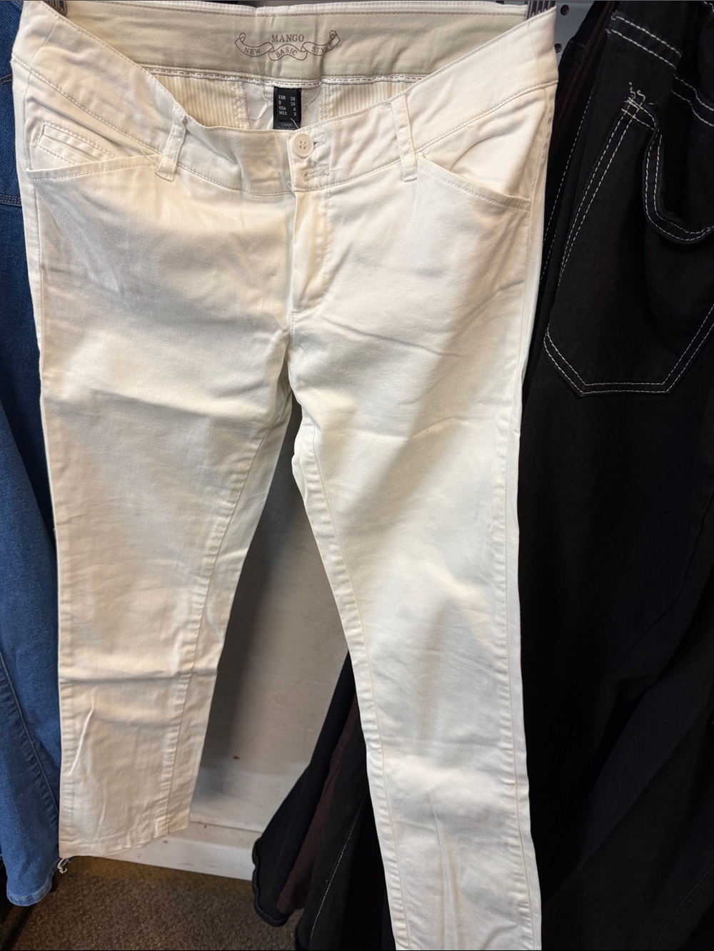 Mango White Skinny Women’s Jeans